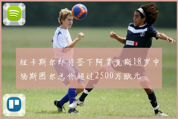 纽卡斯尔即将签下阿贾克斯18岁中场斯图尔总价超过2500万欧元